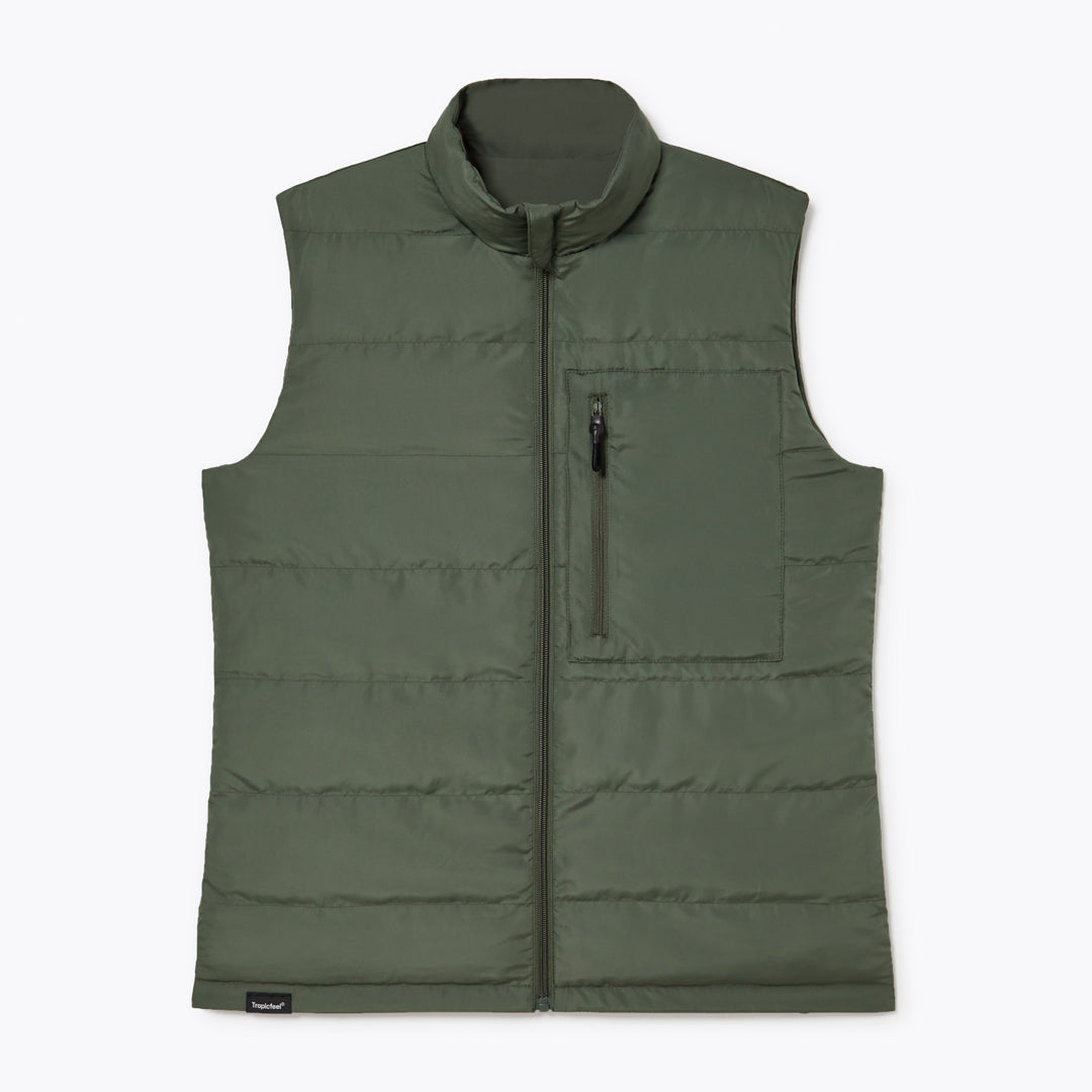 NS40 Reversible Vest-Clover Green- Women