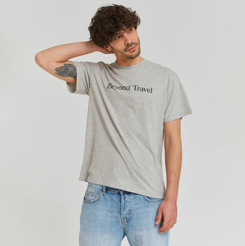 Beyond Travel T-shirt Grey- Unisex