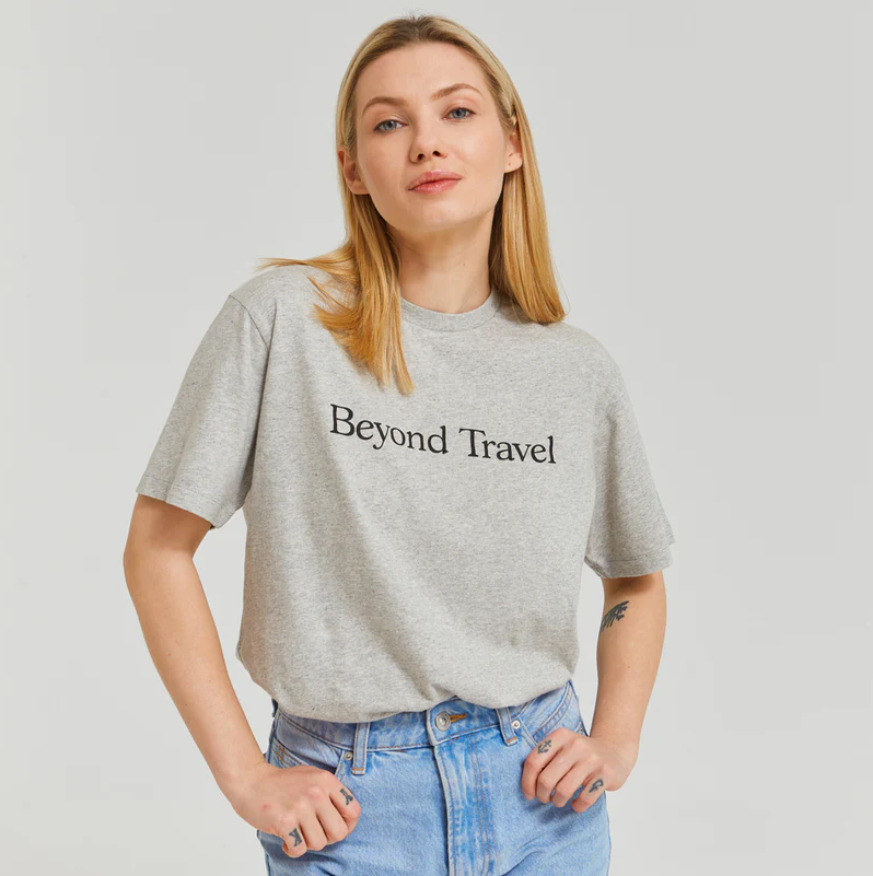 Beyond Travel T-shirt Grey- Unisex