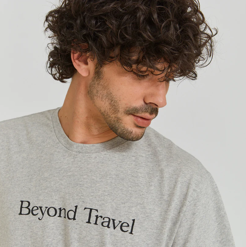 Beyond Travel T-shirt Grey- Unisex