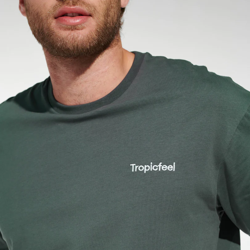 Tropicfeel Tee Thyme Green- Unisex