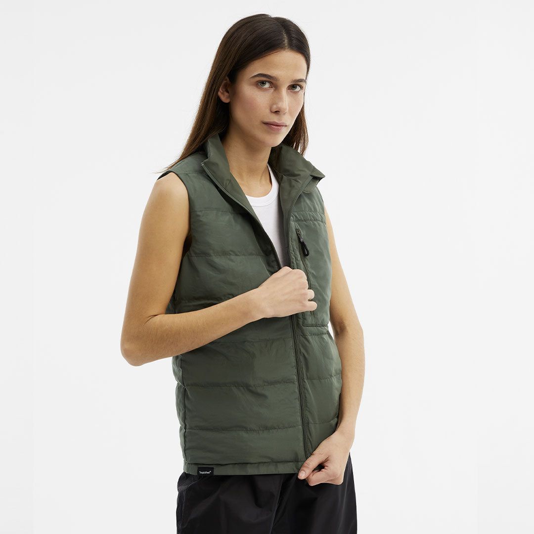 NS40 Reversible Vest-Clover Green- Women