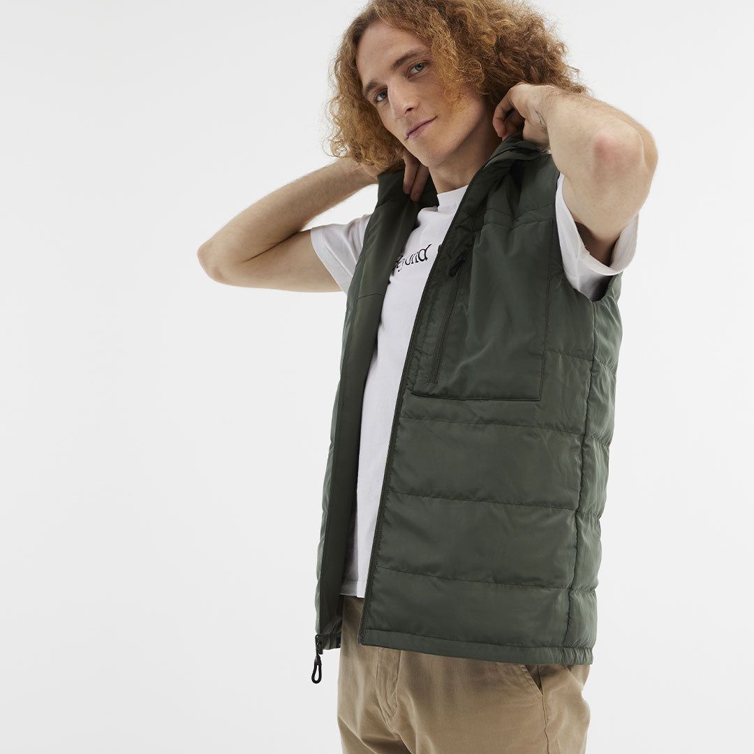 NS40 Reversible Vest-Clover Green- Men